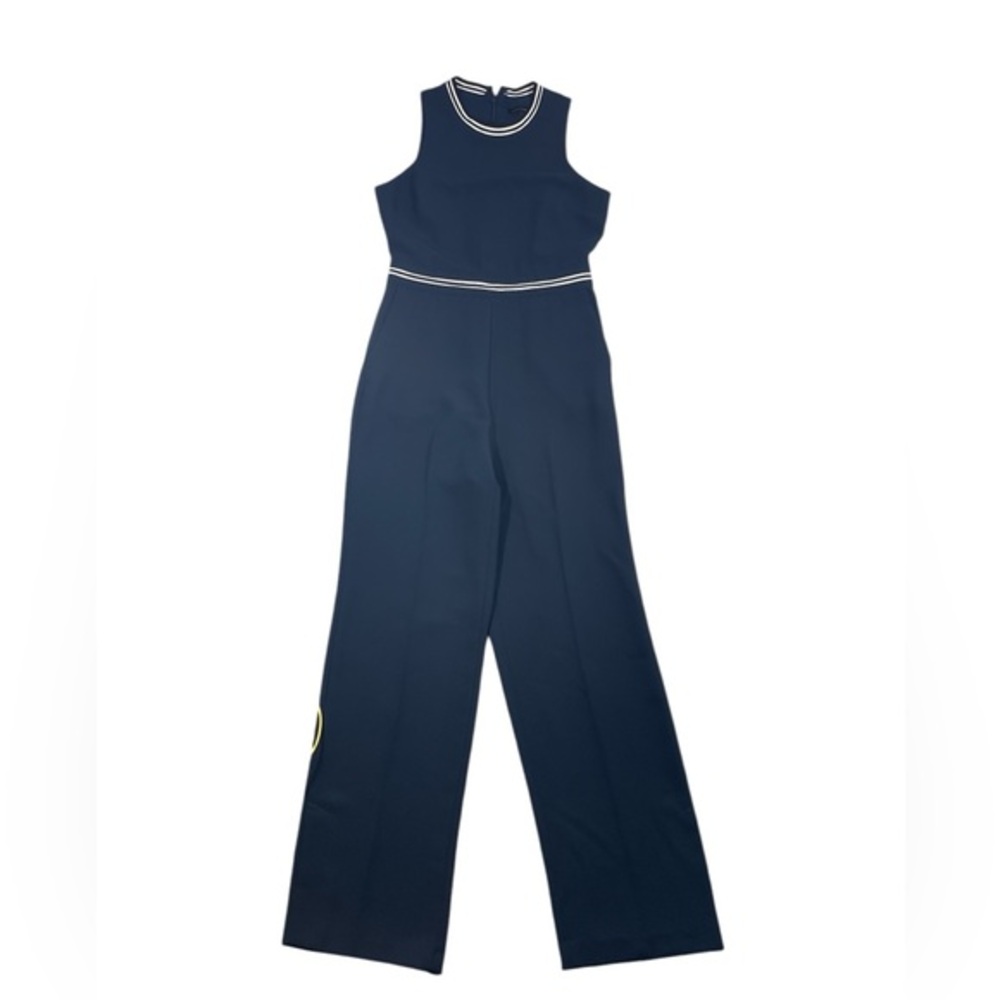 Banana Republic Navy Sleevelesss Jumpsuit